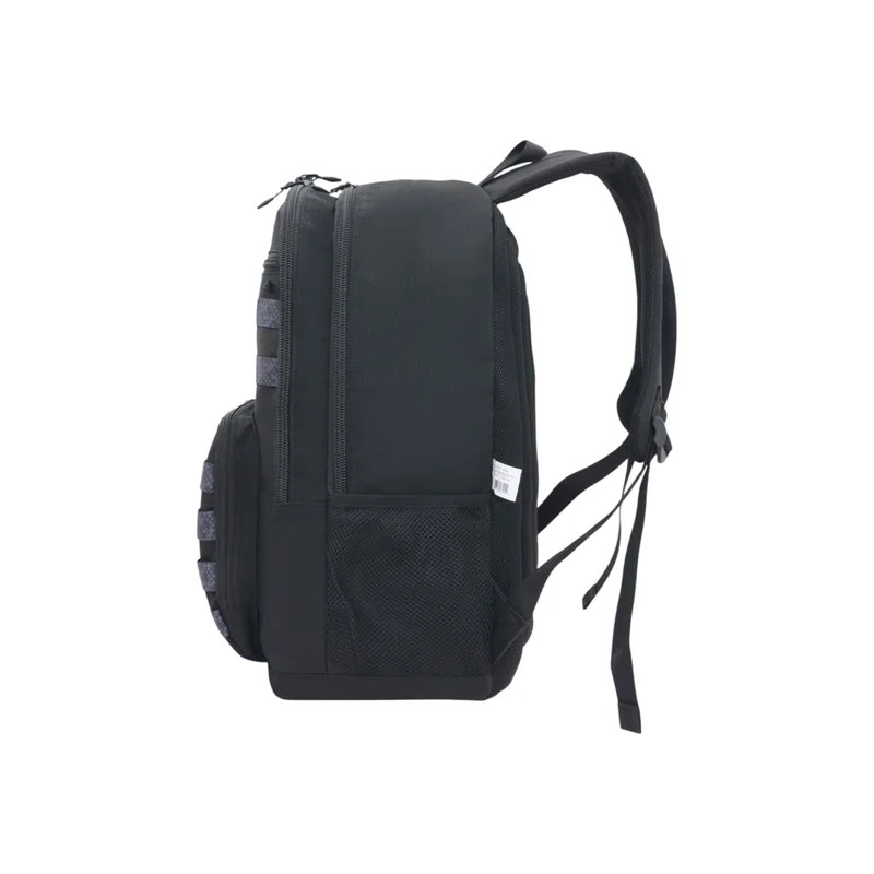 Full Stop Panelled Backpack in Black for Kids